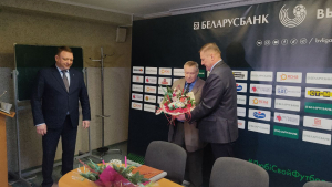 Юбилеи ветеранов «Динамо-Брест» Николая Горбача и Василия Маньковского