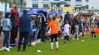 Детская футбольная лига Dablball перед матчем Динамо-Брест – Сморгонь