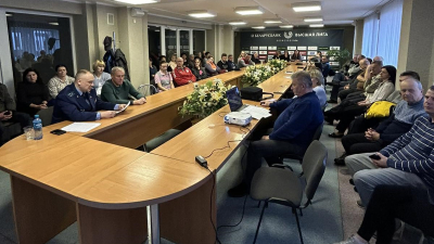 Встреча работников «Динамо-Брест» с прокурором Бреста